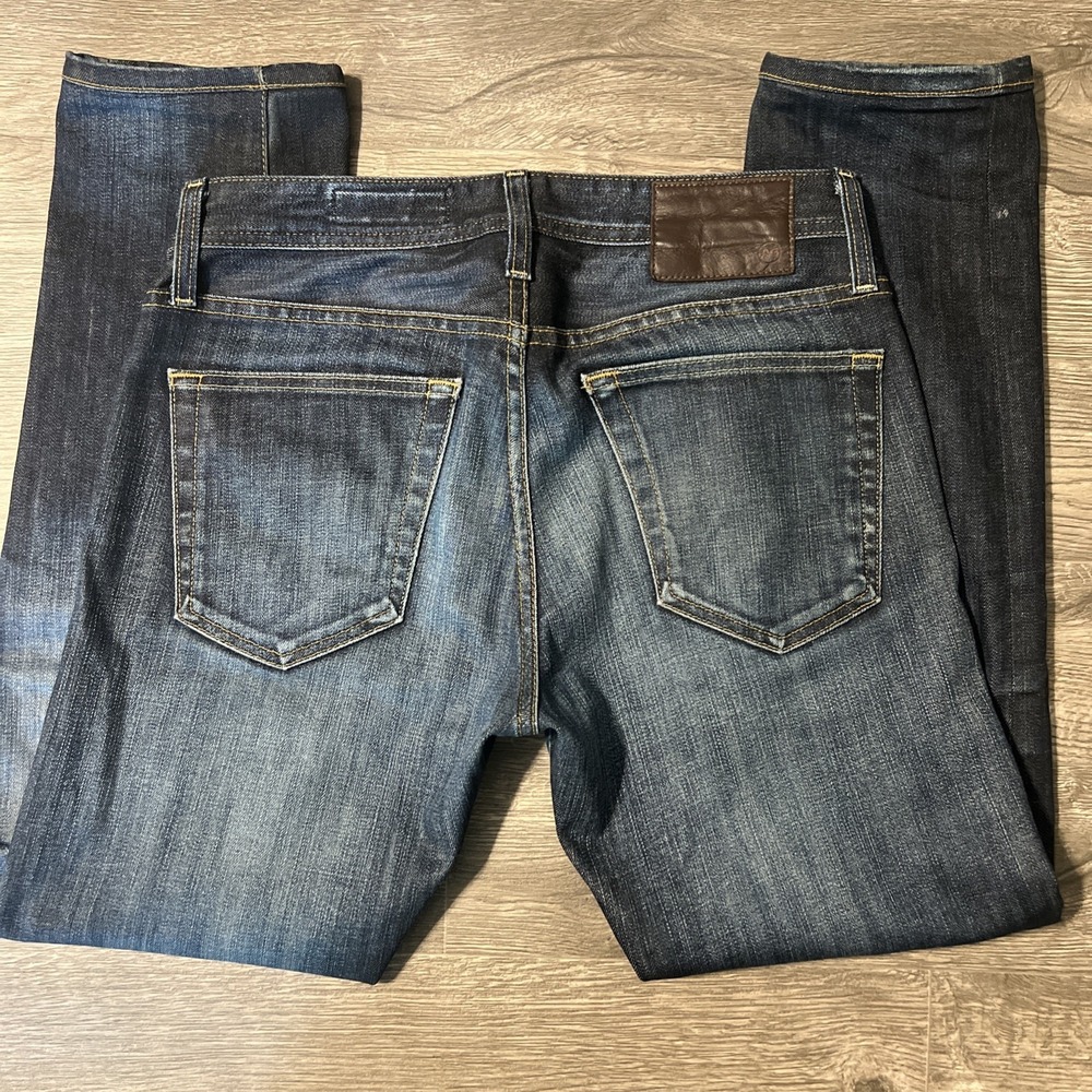 AG Adriano Goldschmied Dylan Slim Skinny Dark Wash Jeans Men's Size 30R (30x29) - Picture 2 of 10